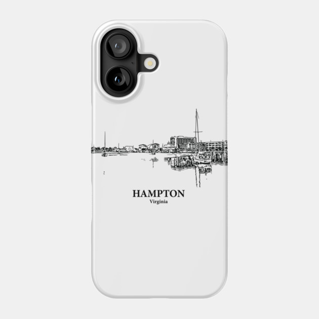 Hampton - Virginia Phone Case by Lakeric