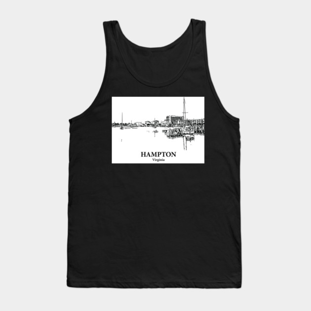 Hampton - Virginia Tank Top by Lakeric
