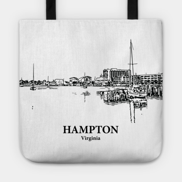 Hampton - Virginia Tote by Lakeric