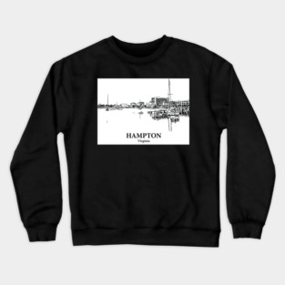Hampton - Virginia Crewneck Sweatshirt