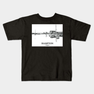 Hampton - Virginia Kids T-Shirt