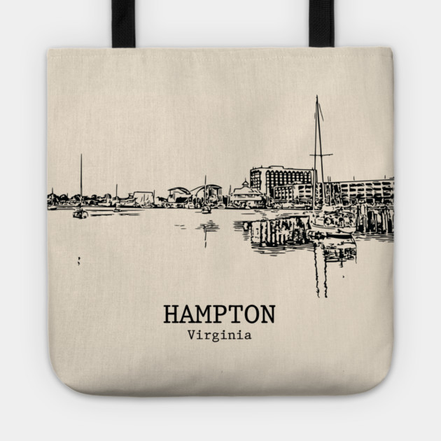Hampton - Virginia Tote by Lakeric