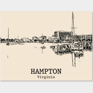 Hampton - Virginia Posters and Art