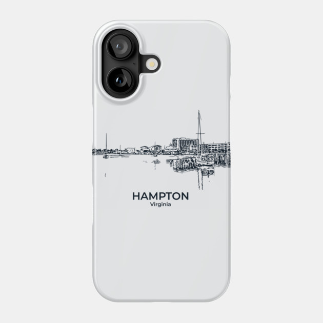 Hampton - Virginia Phone Case by Lakeric