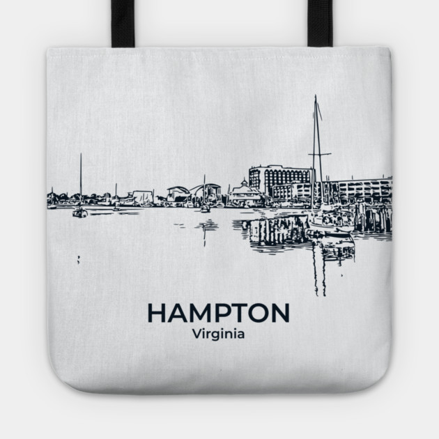 Hampton - Virginia Tote by Lakeric