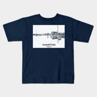 Hampton - Virginia Kids T-Shirt