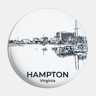 Hampton - Virginia Pin