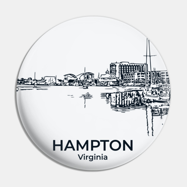 Hampton - Virginia Pin by Lakeric