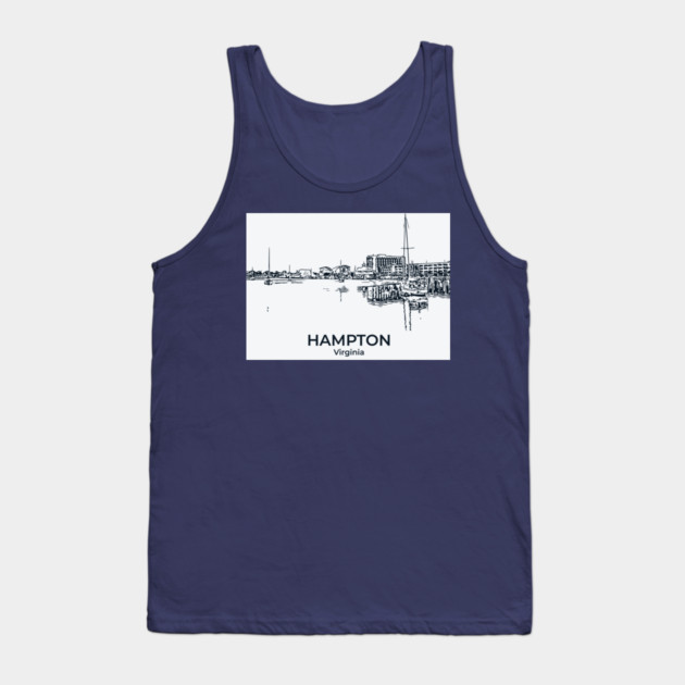 Hampton - Virginia Tank Top by Lakeric