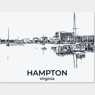 Hampton - Virginia Posters and Art