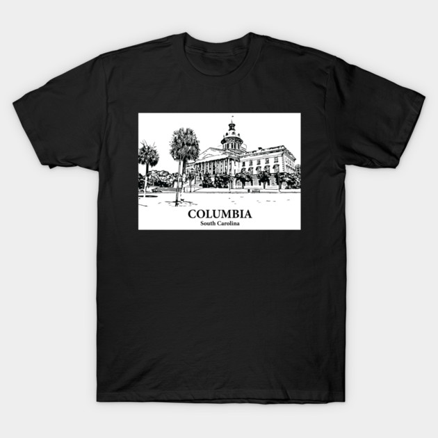 Columbia - South Carolina T-Shirt by Lakeric
