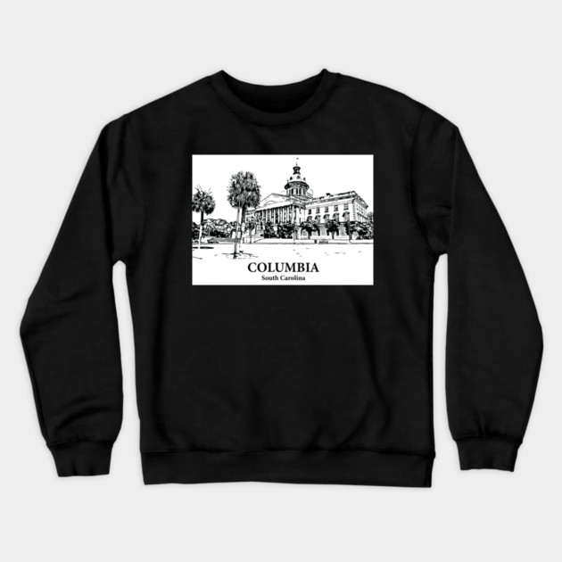 Columbia - South Carolina Crewneck Sweatshirt by Lakeric