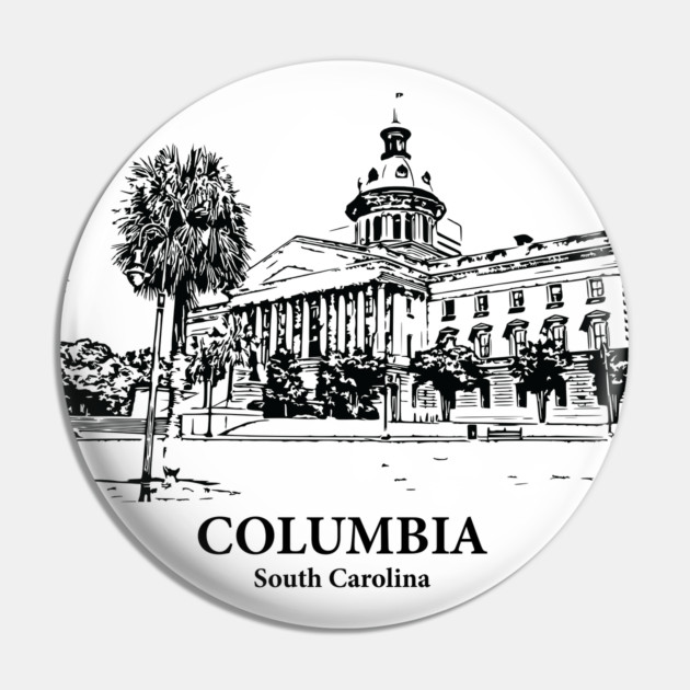 Columbia - South Carolina Pin by Lakeric