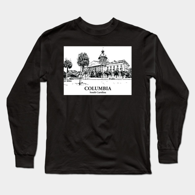 Columbia - South Carolina Long Sleeve T-Shirt by Lakeric