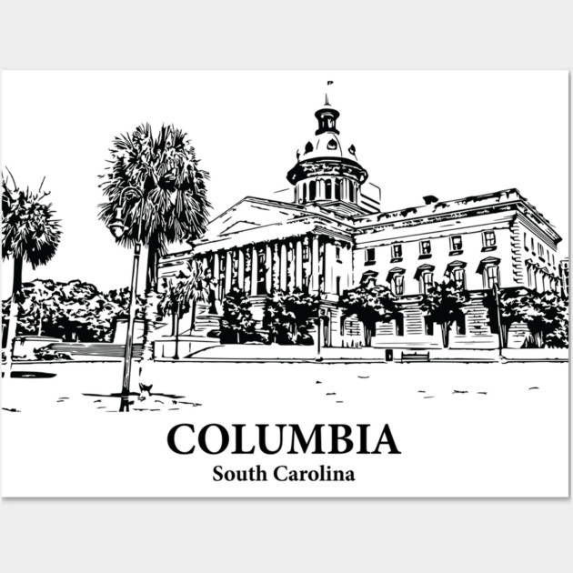 Columbia - South Carolina Wall Art by Lakeric