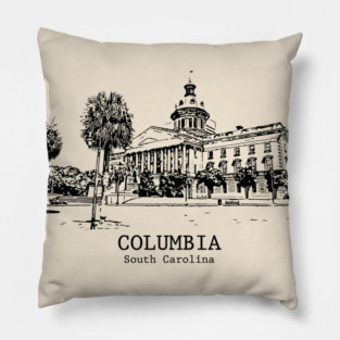 Columbia - South Carolina Pillow