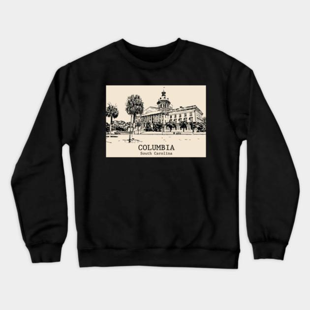 Columbia - South Carolina Crewneck Sweatshirt by Lakeric