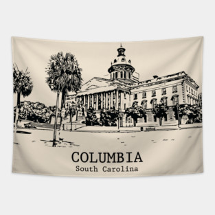 Columbia - South Carolina Tapestry