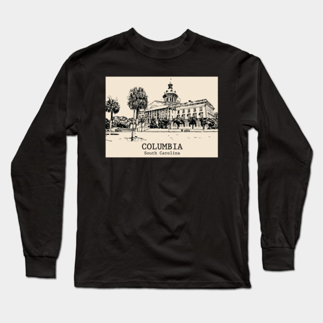 Columbia - South Carolina Long Sleeve T-Shirt by Lakeric