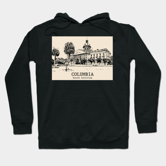 Columbia - South Carolina Hoodie by Lakeric
