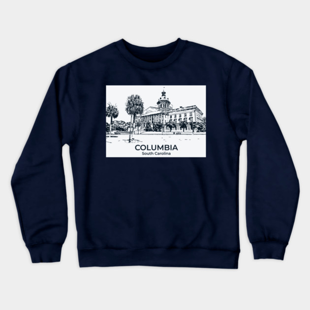 Columbia - South Carolina Crewneck Sweatshirt by Lakeric