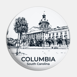 Columbia - South Carolina Pin