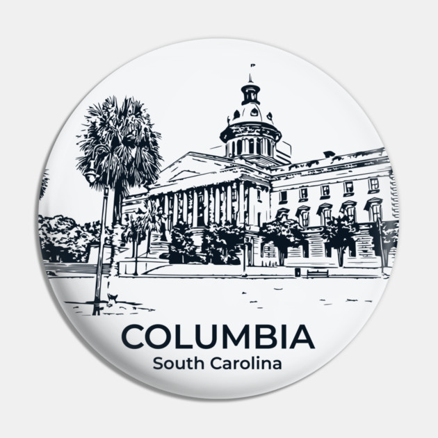 Columbia - South Carolina Pin by Lakeric