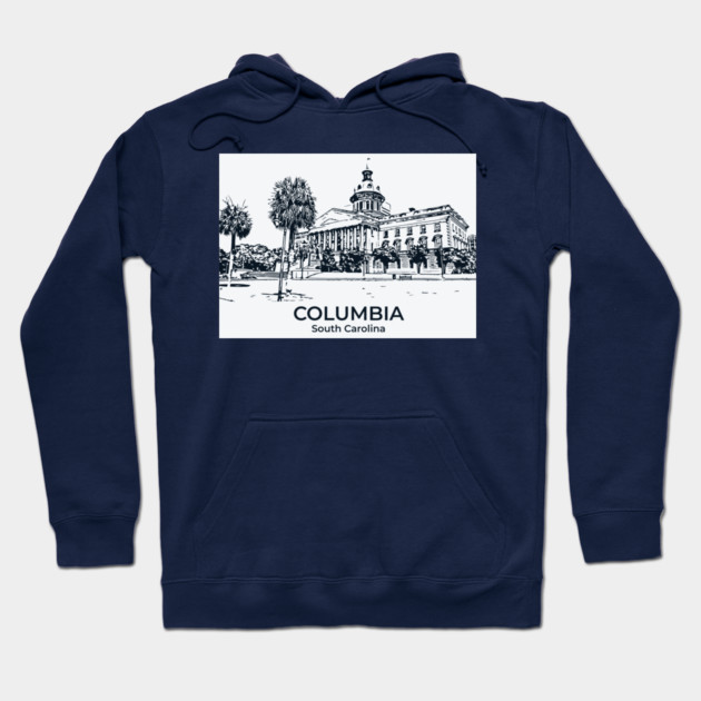 Columbia - South Carolina Hoodie by Lakeric