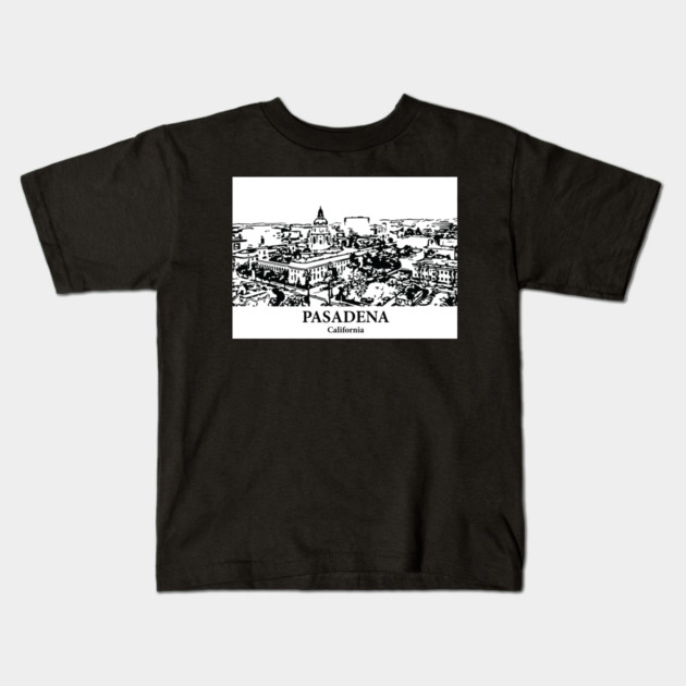 Pasadena - California Kids T-Shirt by Lakeric