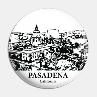 Pasadena - California Pin