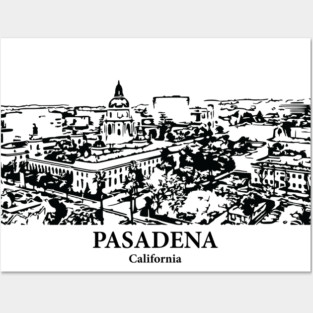 Pasadena - California Posters and Art
