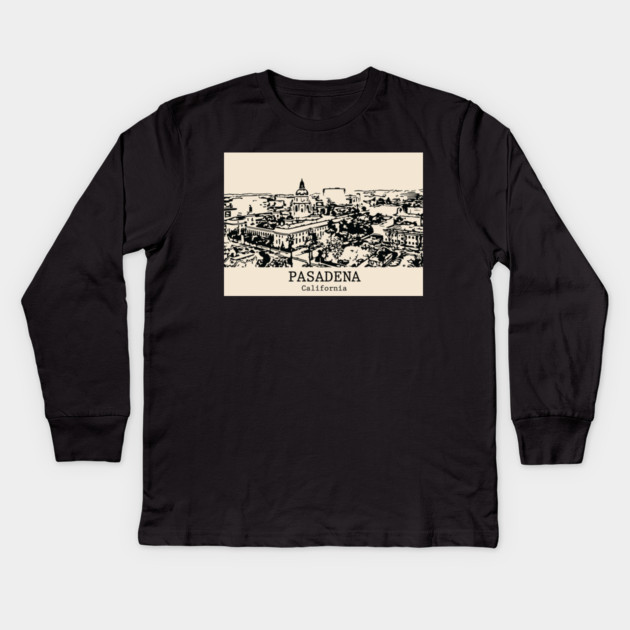 Pasadena - California Kids Long Sleeve T-Shirt by Lakeric
