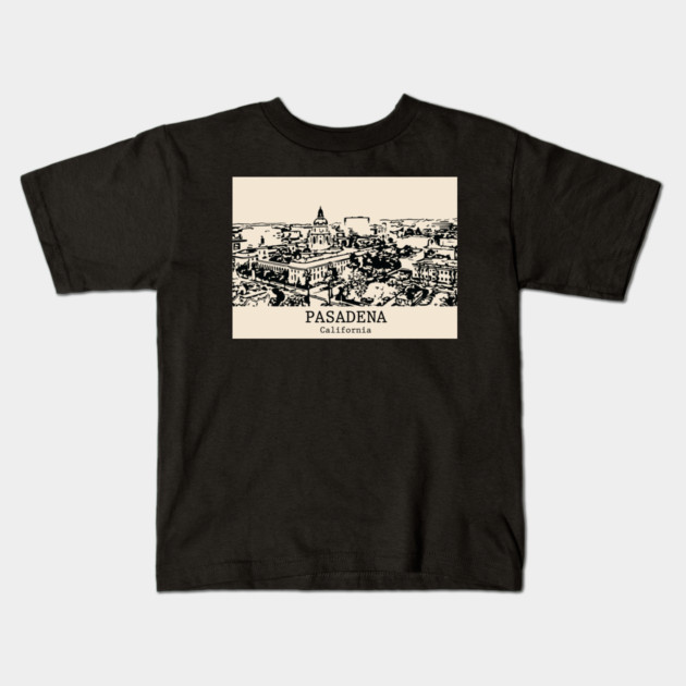 Pasadena - California Kids T-Shirt by Lakeric