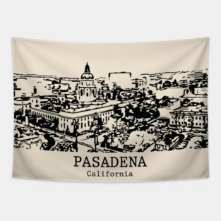 Pasadena - California Tapestry
