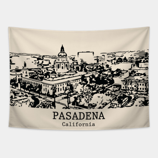 Pasadena - California Tapestry by Lakeric