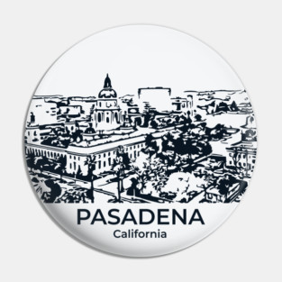 Pasadena - California Pin