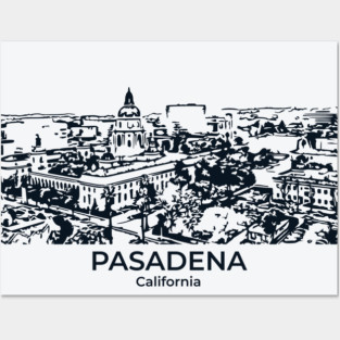 Pasadena - California Posters and Art