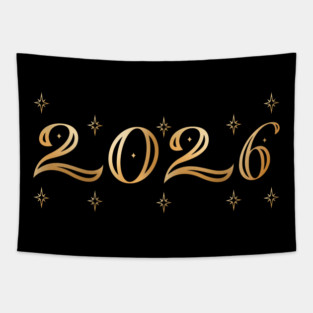 2026 New Year Celebration Tapestry
