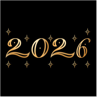 2026 New Year Celebration Posters and Art