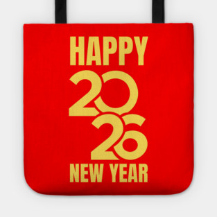 Happy New Year 2026 Tote