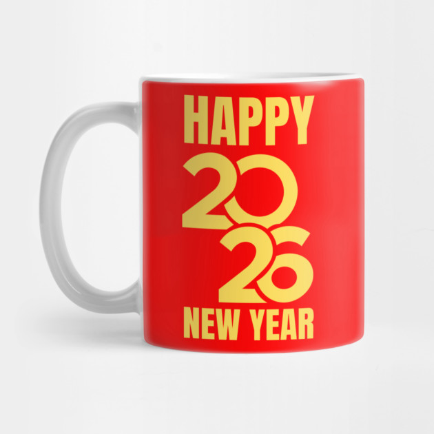 Happy New Year 2026 by Creatifly Graphic Tees