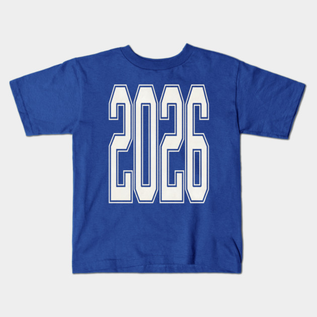 2026 New Year Retro Kids T-Shirt by Creatifly Graphic Tees