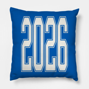 2026 New Year Retro Pillow