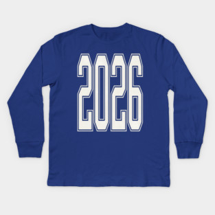 2026 New Year Retro Kids Long Sleeve T-Shirt