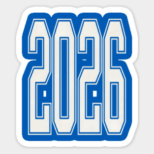 2026 New Year Retro Magnet