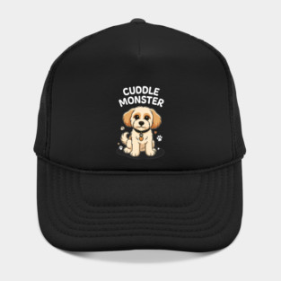 Cuddle Monster – Cute Cavachon / Cavapoo Style Cartoon Dog Design Hat