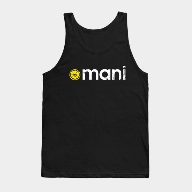 Mani - The Stone Roses Indie Manchester Lemon Tank Top by Butter Creative