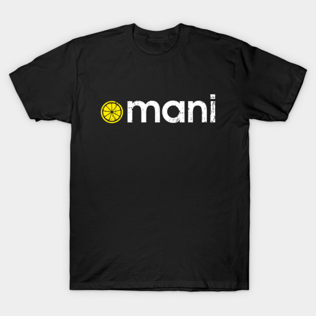 Mani - The Stone Roses Indie Manchester Lemon T-Shirt by Butter Creative