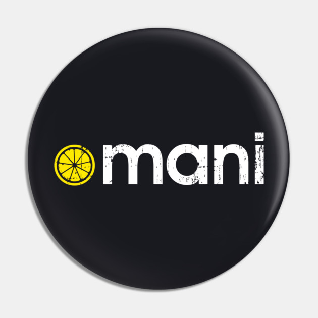 Mani - The Stone Roses Indie Manchester Lemon Pin by Butter Creative