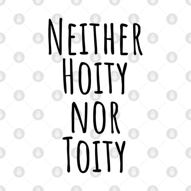 Neither Hoity Nor Toity but knows correct grammar by Luxinda